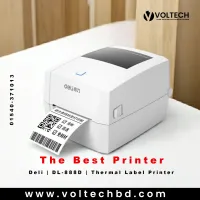 Deli DL-888D Thermal Label Printer – High-Speed Printing | Voltech Electronics